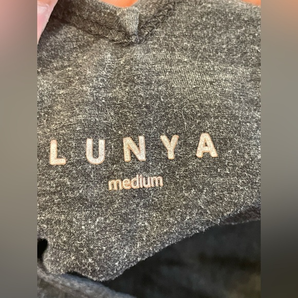 LUNYA Restore Organic Pima Cotton Maxi Dress Medium in Grey - Picture 5 of 7